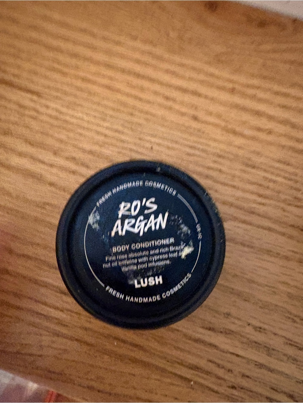 Lush Ro's Argan Body Conditioner - Black